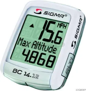 Kilometraj Sigma BC 14.12 ALTI