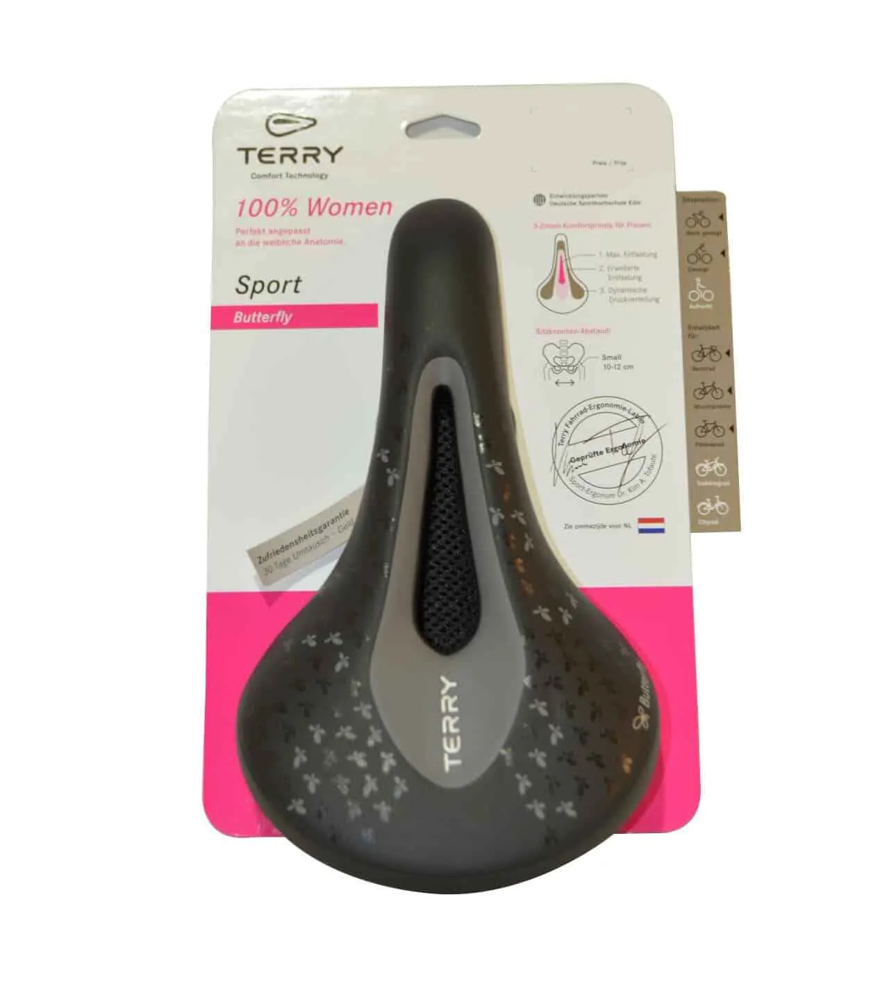Sa Terry Lady Sport Butterfly black flow