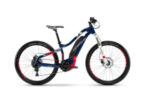 Bicicleta electrica e-bike Haibike SDURO HardLife 3.0 500Wh 11s NX YWC albastru alb L