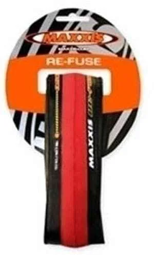 Anvelopa 700X23C Maxxis Fuse black-red 27TPI wire Road