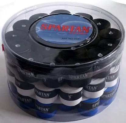 Grip pentru racheta tenis 60 bucati diferite culori Spartan