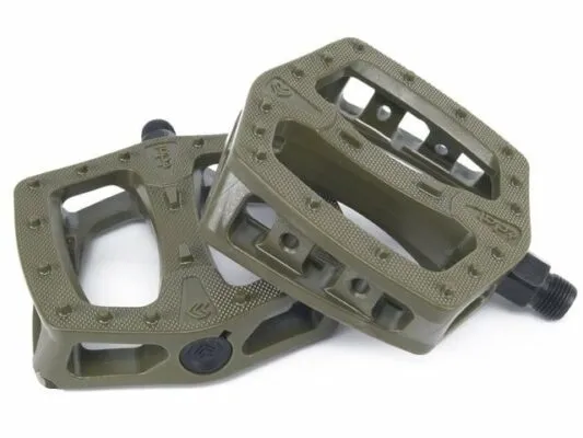 Pedale Eclat Plaza plastic 9/16 olive 2011