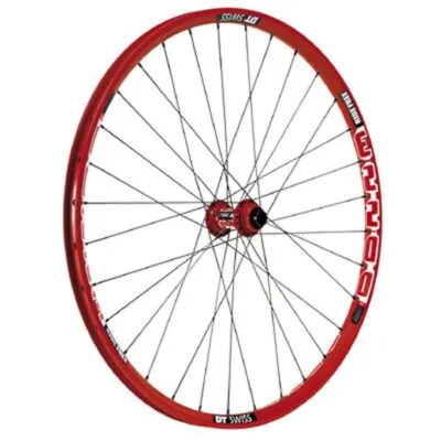 Roata fata DT E2200 559x22 32spite Shimano CL Disc rosu
