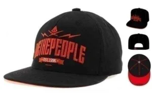 Sapca baseball wtp CAMPUS rosu pe negru 2011