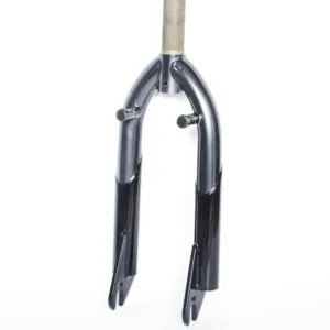 Furca BMX negru-gri full Cro-Mo