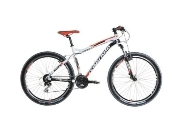 Bicicleta Capriolo Gila white-black-red 22