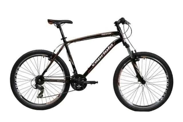 Bicicleta MTB 26 Capriolo Monitor FS Amort negru portocaliu 20
