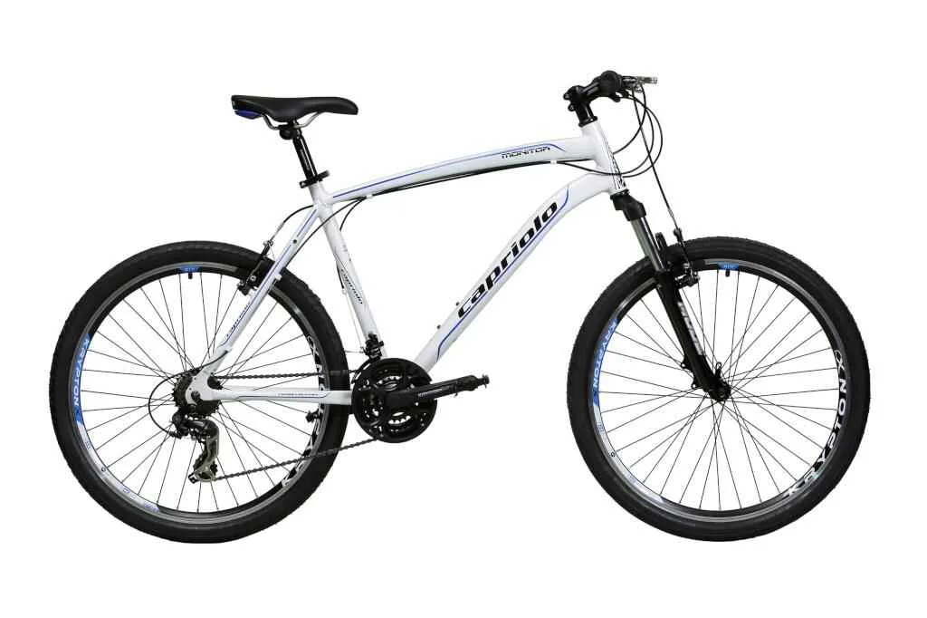Bicicleta MTB 26 Capriolo Monitor FS Amort alb albastru 20