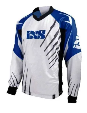 Tricou maneca lunga IXS Shatter DH Elite blue M