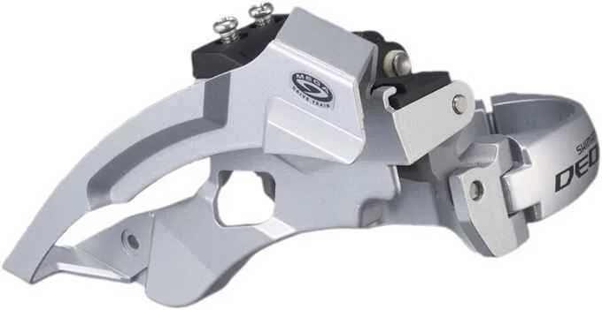 Schimbator Fata 28.6/31.8/34.9 cu adapter Deore FD-M590 TOPOS