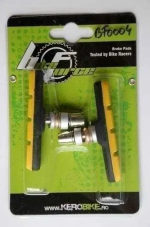 Saboti frana cu filet 12T3G2 - 70 mm negru/galben