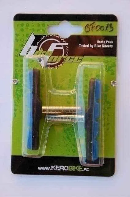 Saboti frana cu tija 12T2G2 - 70 mm negru/albastru