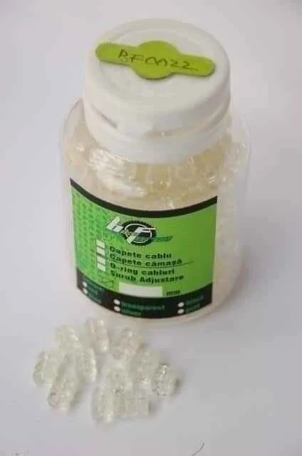 Protectie cablu - pentru cablu de 1 2 mm transparent 200 bucati