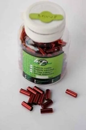 Capac camasa 5 mm D92N - 200 bucati/borcan rosu