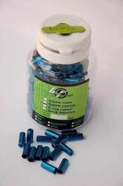 Capac camasa 4 mm D92N1 - 200 bucati/borcan albastru