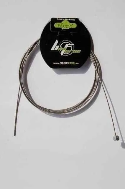 Cablu frana otel inoxidabil Slick 7x6/1 5x2700 mm argintiu