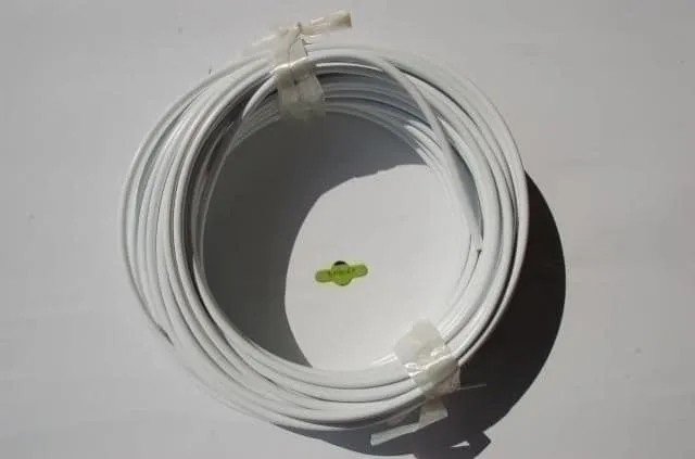 Camasa frana 2P 5 mm x 25 m/rola alb