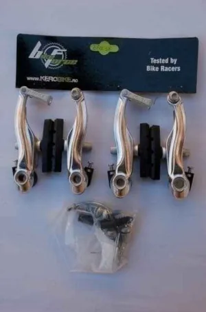 Frana V-brake fata-spate 95 mm argintiu