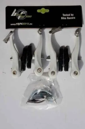 Frana V-brake fata-spate 102 mm alb