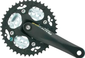 Angrenaj pedalier Shimano FC-M410-L Alivio pentru 8/7 viteze175Octalink 42x32x22T negru