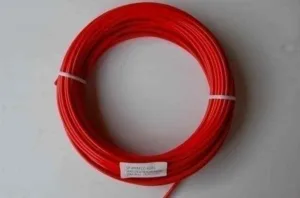 Camasa schimbator SP 4 mm x 1m rosu