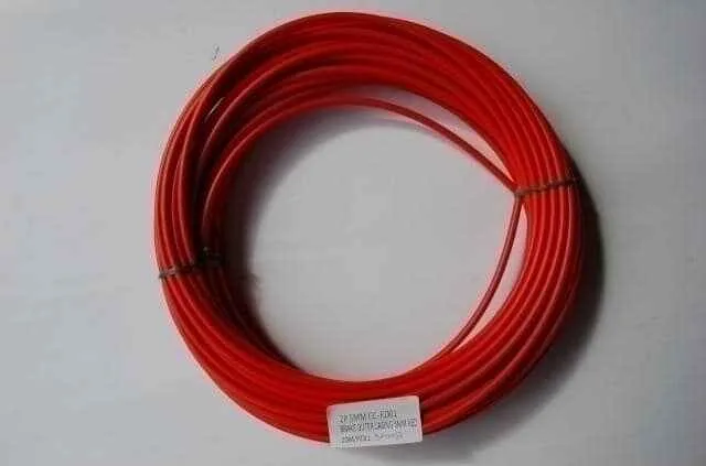 Camasa frana 2P 5 mm x 1m rosu