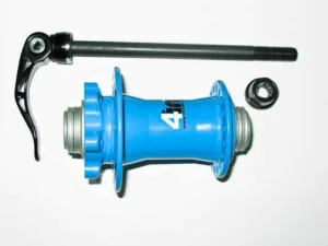 Butuc fata disc Novatec D881SB/A universal 4in1 aluminiu 36H FluoBlue 2rulm JP,ax9 transf QR-215F