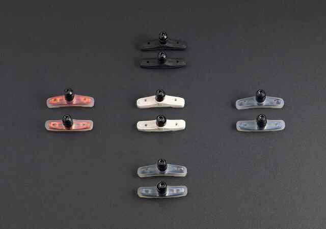 Saboti de frana Eclat Force cu surub alb 2013