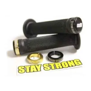 Mansoane Odi BMX Stay Strong 130mm Lock-On black/grey