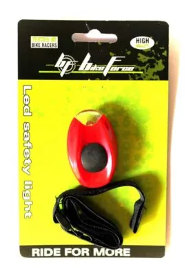 Lampa semnalizare BikeForce Rider Red 1 led Red 3 functii