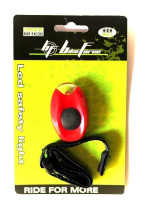 Lampa semnalizare BikeForce Rider Red 1 led Red 3 functii