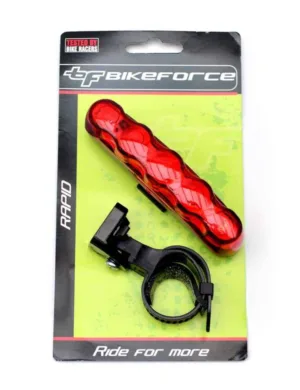 Lampa spate BikeForce Rapid 5 led Red 3 functii
