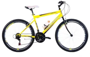 Bicicleta MTB 26 Capriolo Passion barbati negru galben rosu 21