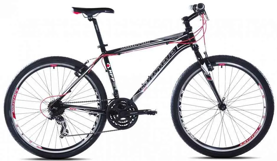 Bicicleta MTB 26 Capriolo Monitor barbati negru rosu gri 18