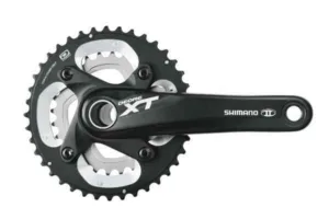 Angrenaj SHIMANO XT 175 40/28 HOLLOWTECH 2 negru 10 viteze