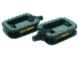 Pedal plastic / cauciuc CITY ax 14 mm cu prisma