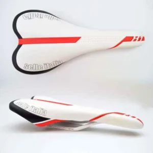 Sa Selle Italia X1 Fec Alloy white-black-red