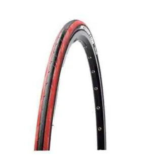 Anvelopa 700X23C Maxxis Detonator black-red 60TPI dual foldabil Road