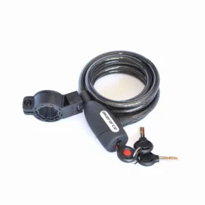 Lacat spiral Bikeforce cu cheie 8x1000mm