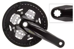 Angrenaj pedalier FC-M430 22/32/44 Octalink 9 viteze 175mm negru