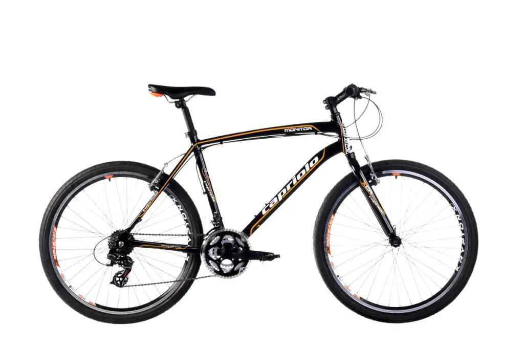 Bicicleta MTB 26 Capriolo Monitor barbati negru portocaliu 20