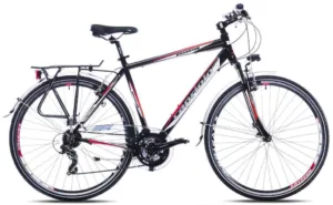 Bicicleta barbati 28 Capriolo Roadster negru rosu 23