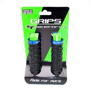 Manson BikeForce 128 mm lock-on cu cap de mort negru/albastru