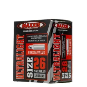 Camera 26X1.90/2.125 FV48 Maxxis Ultralight 0.6mm Presta