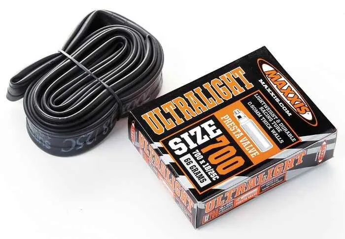 Camera 700X18/25C FV Maxxis Ultralight 0.6mm 65g Presta