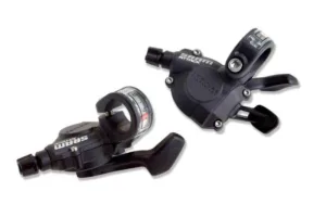 Manete schimbator Attach Trigger 2:1 Shimano argintii 9 3  viteze