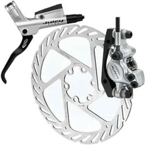 Frana disc hidraulica Juicy 5 fata disc 185 G2 IS argintie