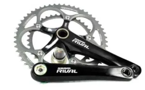 Angrenaj pedalier cursiera Rival OCT 53-39T aluminiu6066 brat 172