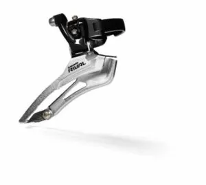 Schimbator fata Rival Road colier 31.8 tragere sus negru 102gr