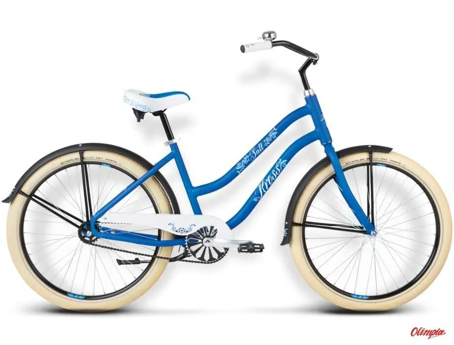 Bicicleta Kross Salt DM blue-white mate